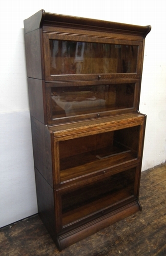 Oak Sectional Bookcase