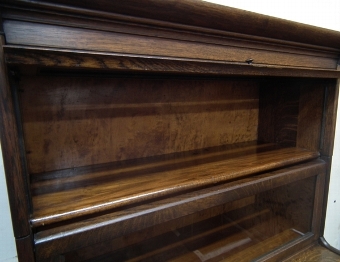 Antique Oak Sectional Bookcase