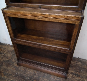 Antique Oak Sectional Bookcase
