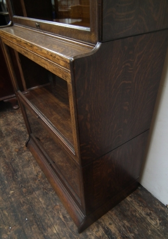 Antique Oak Sectional Bookcase