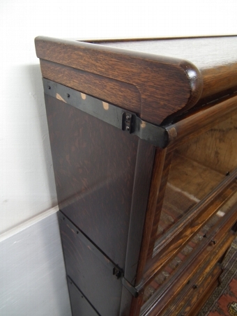 Antique Globe Wernicke Sectional Bookcase