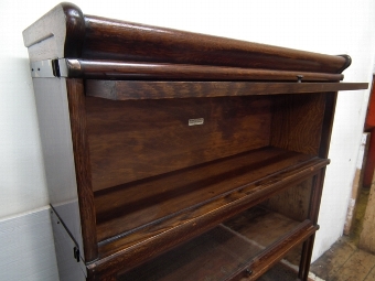 Antique Globe Wernicke Sectional Bookcase