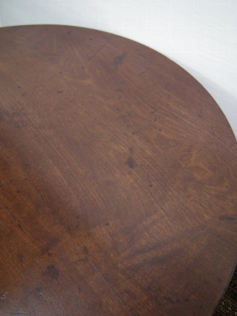 Antique Late George II Irish Mahogany Snap Top Breakfast Table