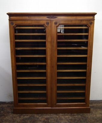 Victorian Walnut Specimen Cabinet