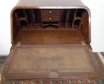 Antique Art Deco Oak Writing Bureau