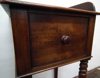 Antique William IV Mahogany Bedside Cupboard