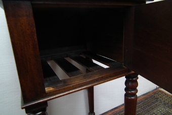 Antique William IV Mahogany Bedside Cupboard