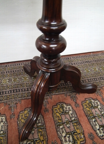 Antique Mid Victorian Rosewood Duet Stand