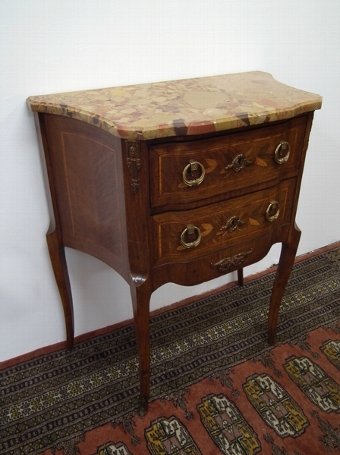 French Marble Top Commode