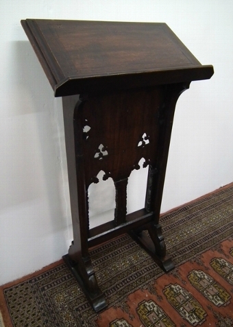 Gothic Style Carved Oak Lectern