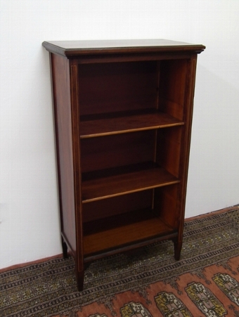 Sheraton Style Rosewood Open Bookcase