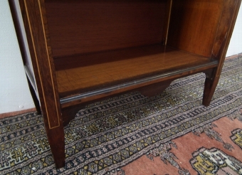 Antique Sheraton Style Rosewood Open Bookcase