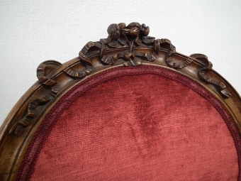 Antique Victorian Walnut Chair