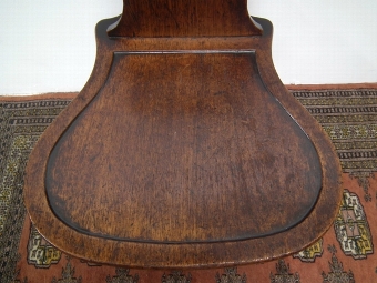 Antique George III Mahogany Hall Chair