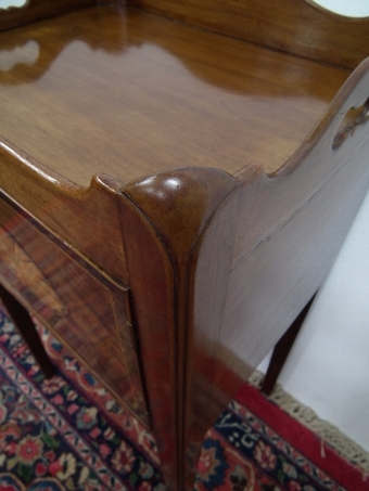 Antique George III Mahogany Bedside Table