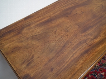 Antique George III Mahogany Foldover Card Table
