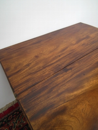 Antique George III Mahogany Foldover Card Table
