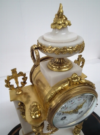 Antique French 3 Piece Clock Set