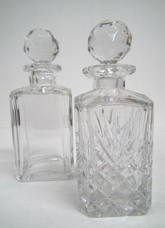 Two Whisky Decanters
