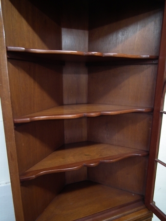 Antique George III Style Corner Cupboard