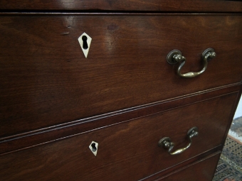 Antique George III Style Mahogany Chest of Drawers
