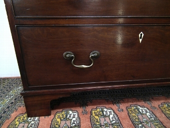 Antique George III Style Mahogany Chest of Drawers