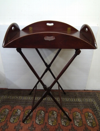 George III Butlers Tray and Stand