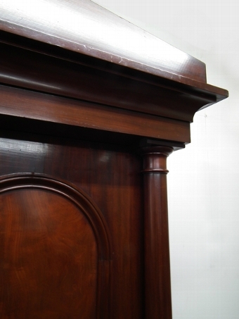 Antique William IV Mahogany 2 Door Wardrobe