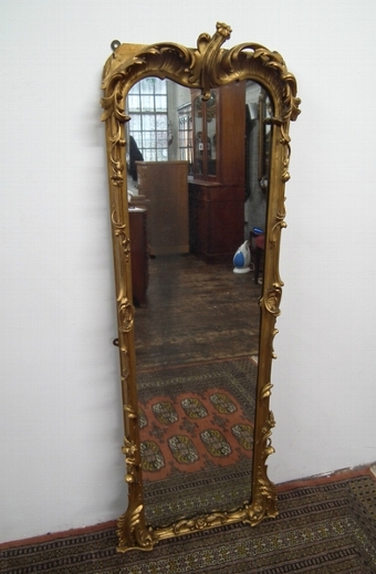 Early Victorian Gilt Pier Mirror
