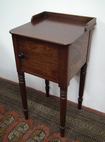 George III Mahogany Locker
