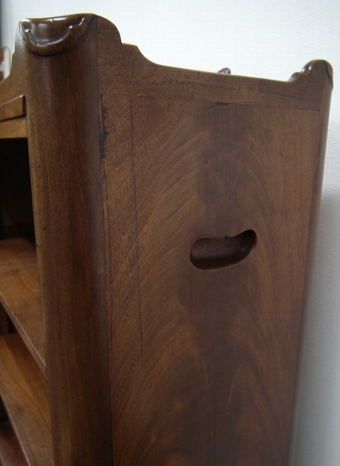 Antique Whytock & Reid Neat Sized Open Cabinet/Bookcase