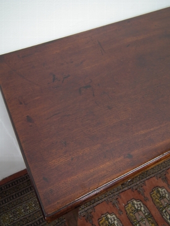 Antique George III Rectangular Foldover Tea Table