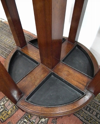 Antique Mahogany Hat and Coat Stand
