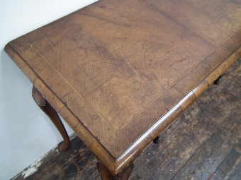 Antique George I Style Figured Walnut Dresser/Side Table