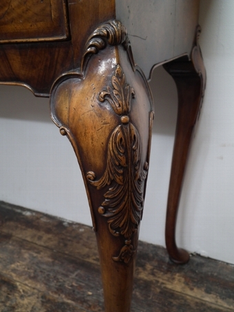 Antique George I Style Figured Walnut Dresser/Side Table