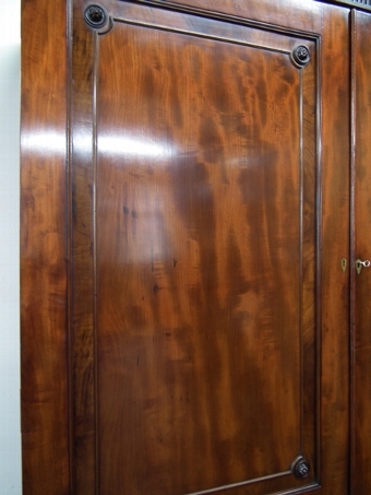Antique George III Mahogany Wardrobe/Linen Press