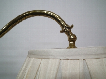 Antique Victorian Style Brass Standard Lamp