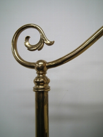 Antique Victorian Style Brass Standard Lamp