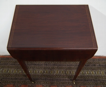 Antique George III Style Small Mahogany Pembroke Table
