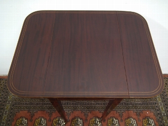 Antique George III Style Small Mahogany Pembroke Table