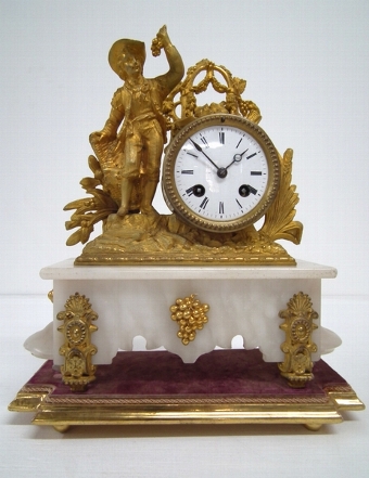 Antique French Mantel Clock