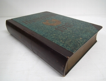 Antique Wooden Box Imitation of a Book