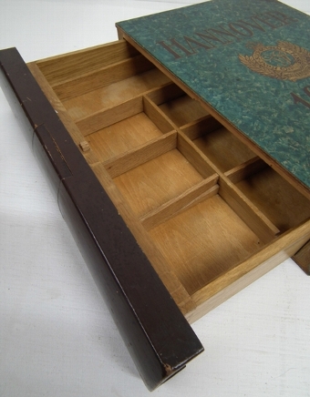 Antique Wooden Box Imitation of a Book