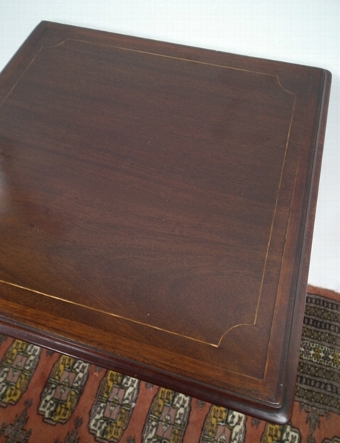 Antique Edwardian Sheraton Style Occasional Table