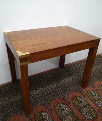 Military Style Small Rectangular Coffee Table