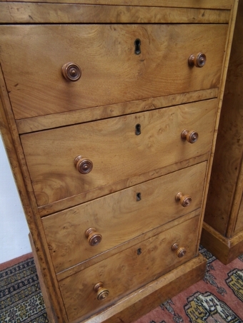 Antique :SALE: Pair of Victorian Pedestal Bedside Cabinets