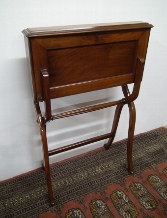 Antique Mahogany Folding Carriage Table