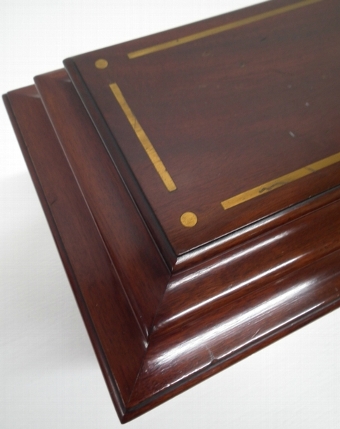 Antique Victorian Mahogany Casket