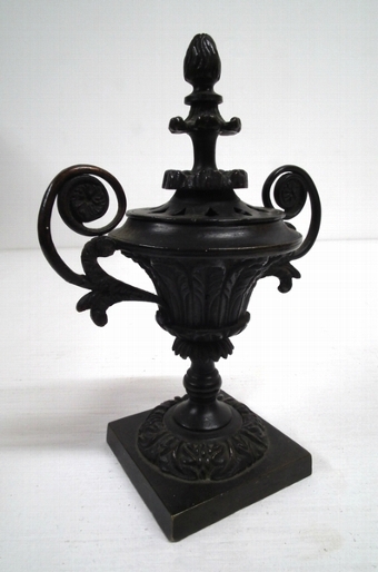 Late George IV Bronze Vase