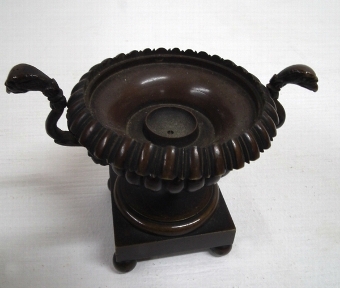 Antique Pair of George IV Bronze Incense Burners
